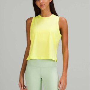 Lululemon Classic-Fit Cotton-Blend Tank Top Electric Lemon
